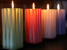 Load image into Gallery viewer, Juhla pöytäkynttilä mokka