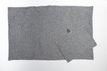 Lataa kuva Galleria-katseluun, TUHKA kylpypyyhe, pesetettyä pellavavohvelia