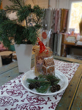 Load image into Gallery viewer, MARJA kaitaliina 100% pellava pellava-helmiäiskarpalo
