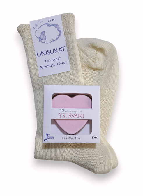 Unisukat & suolasaippua