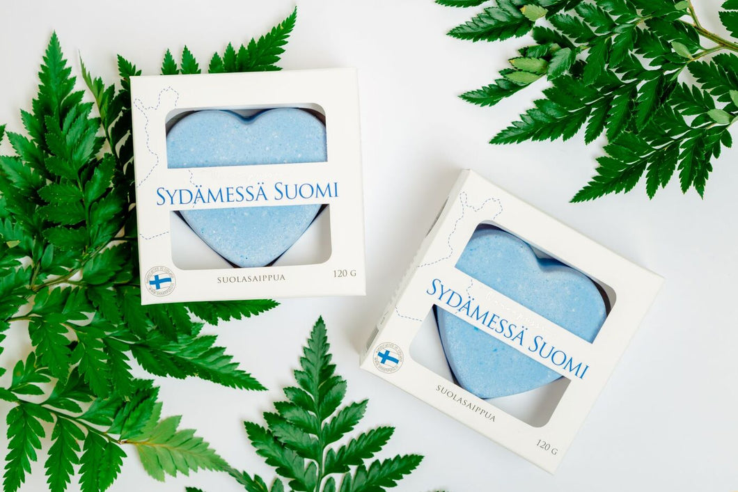 Sydämessä Suomi - Onnenpussi suolasaippua