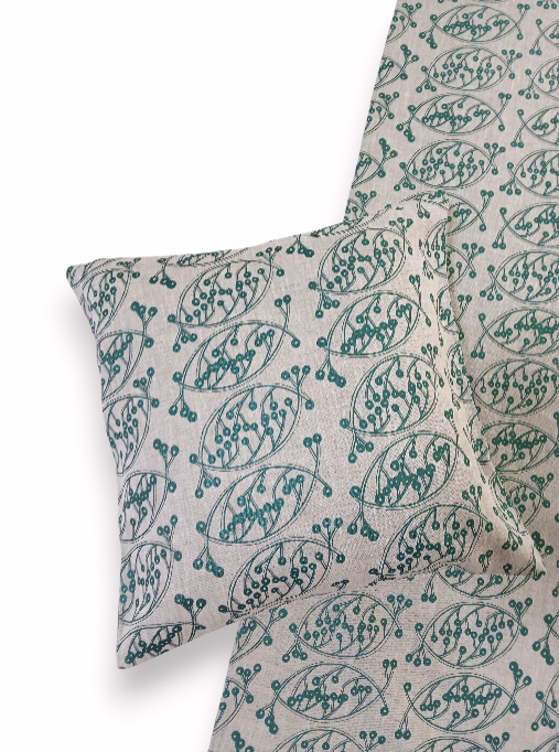 MARJA kaitaliina 100% pellava pellava-helmiäishavu