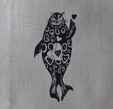 Lataa kuva Galleria-katseluun, NORPPA tyynyliina 100% pellava
