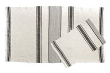 Lataa kuva Galleria-katseluun, SAVU pesetetty pellavakäsipyyhe nimibrooderauksella
